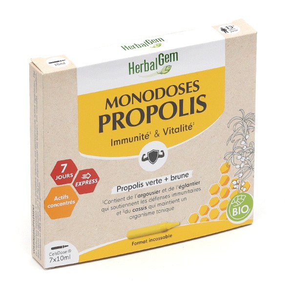 Herbalgem Propolis Monodoses bio
