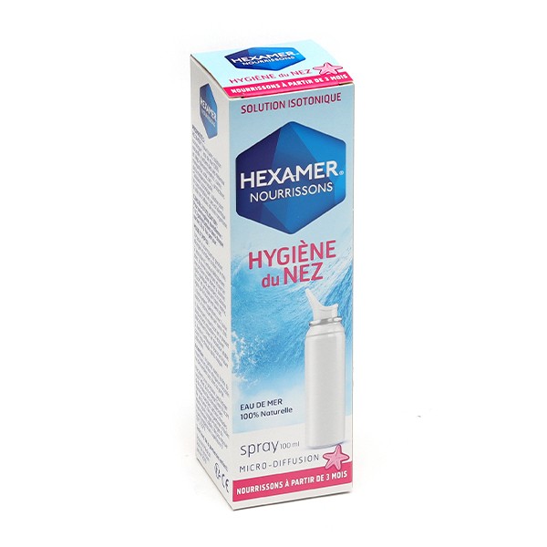 Hexamer Nourrissons hygiène du nez spray nasal