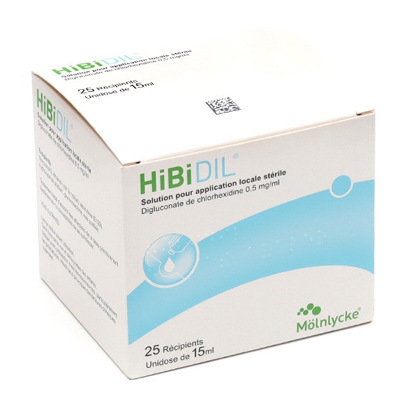 Hibidil chlorhexidine 0.05 % unidoses
