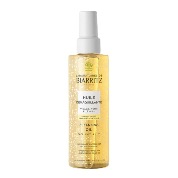 Laboratoires de Biarritz Huile démaquillante bio