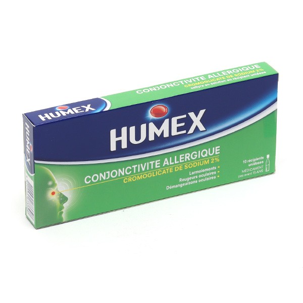 Humex Conjonctivite allergique collyre unidoses