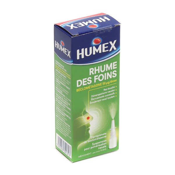 Humex Rhume des Foins spray nasal cortisone