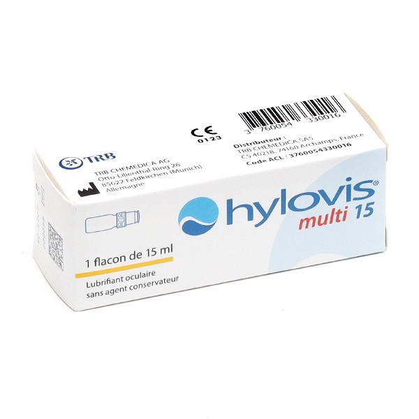 Hylovis Multi lubrifiant oculaire