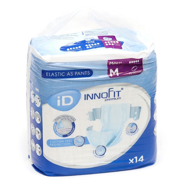 ID Innofit Premium Maxi 14 slips absorbants