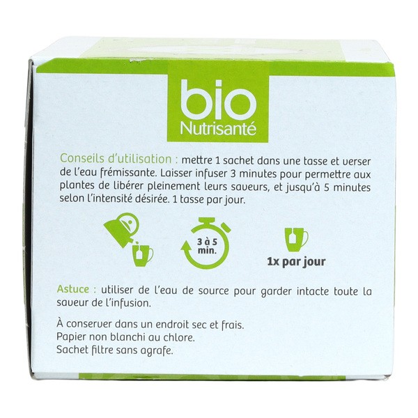 Bio Nutrisanté Infusion Pure Détox sachet