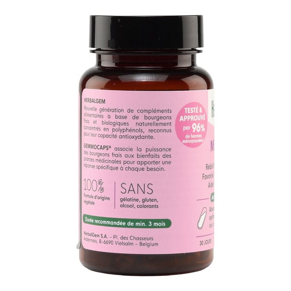 HerbalGem Ménopause bio gélules