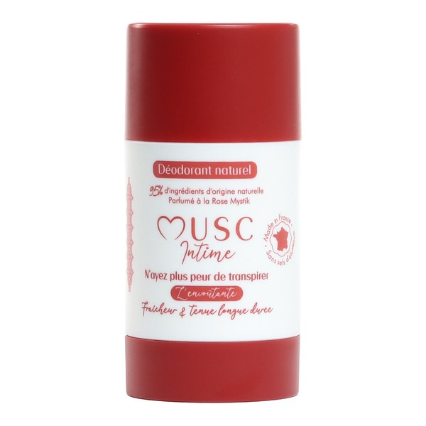 Musc Intime Déodorant Naturel Rose Mystik