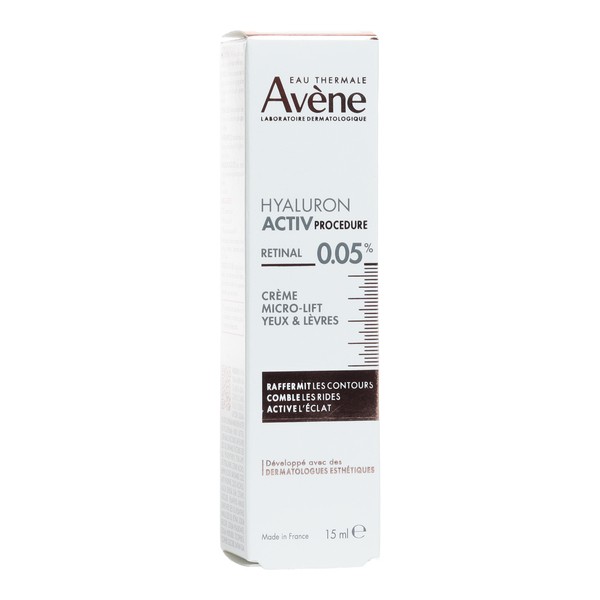 Avène Hyaluron Activ Procedure Crème Micro lift yeux et lèvres