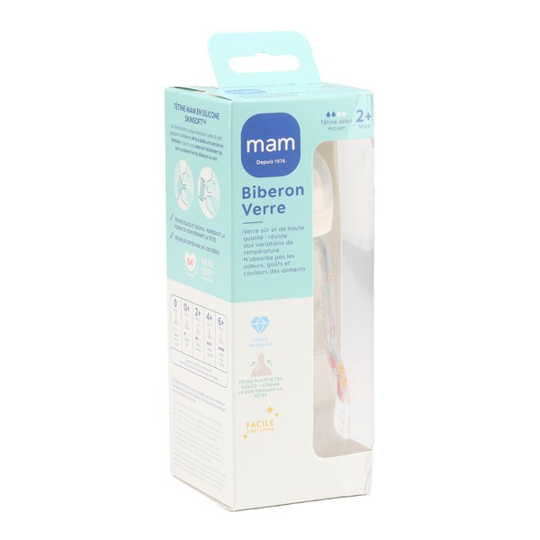 Biberon En Silicone Médicale Et Anti Colique 240 Ml Oats
