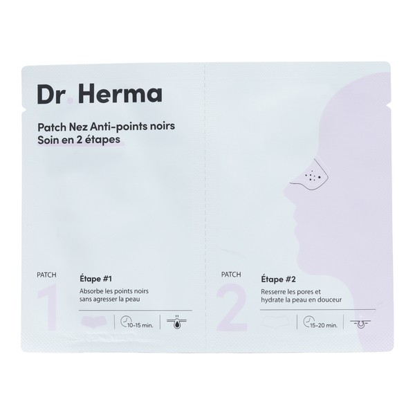 Dr Herma Patch anti points noirs pour le nez