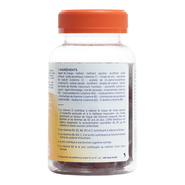Isoxan Ma Vitalité 60 ans+ gummies