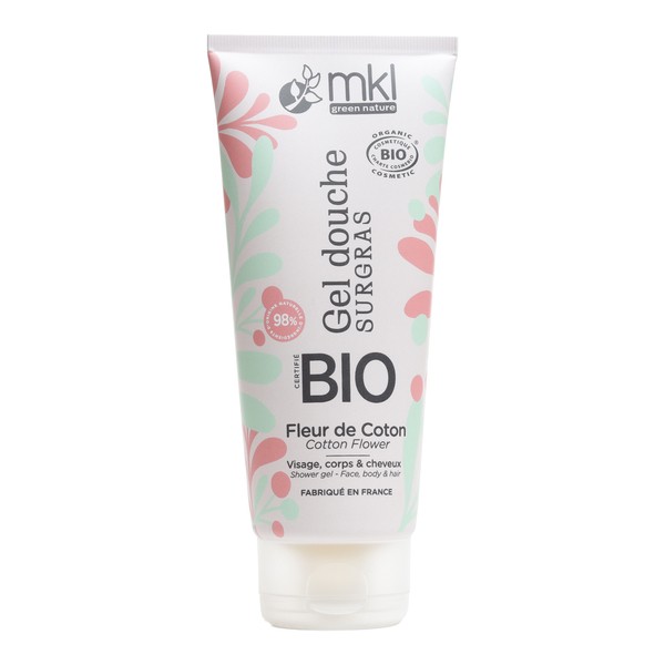 MKL Gel Douche surgras Fleur de coton Bio