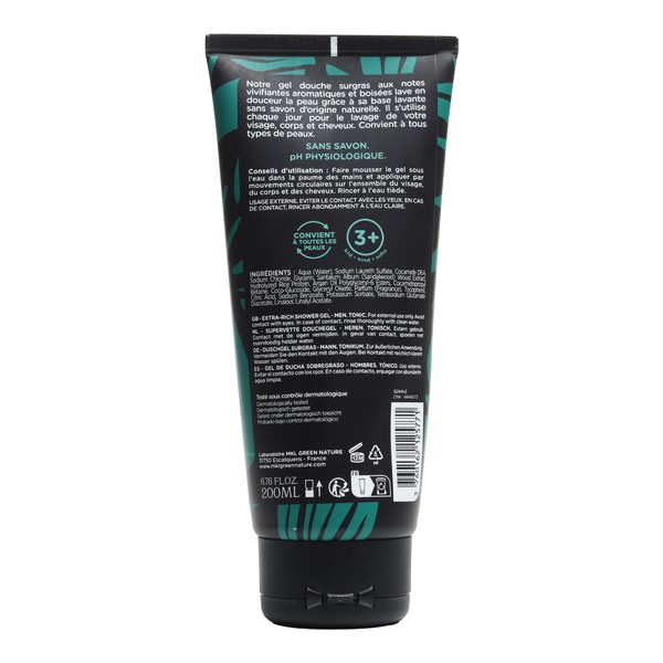MKL Men Gel douche surgras Tonic