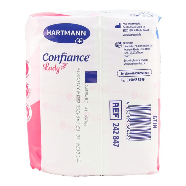 Confiance Lady protections anatomiques absorption 5G