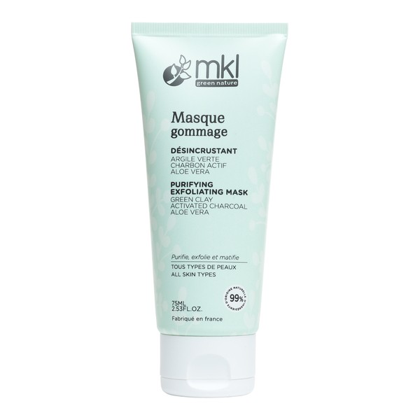 MKL Masque gommage désincrustant bio
