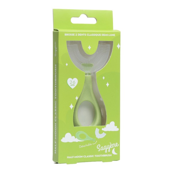 Sagyène Brosse à dents demi lune 2-6 ans