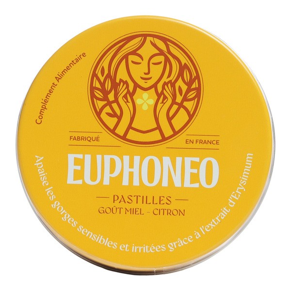 Euphoneo miel citron pastille