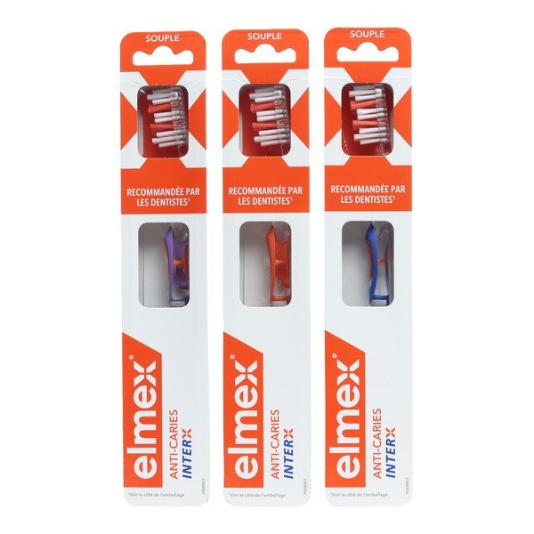 Elmex Protection Anti-Caries brosse à dents souple