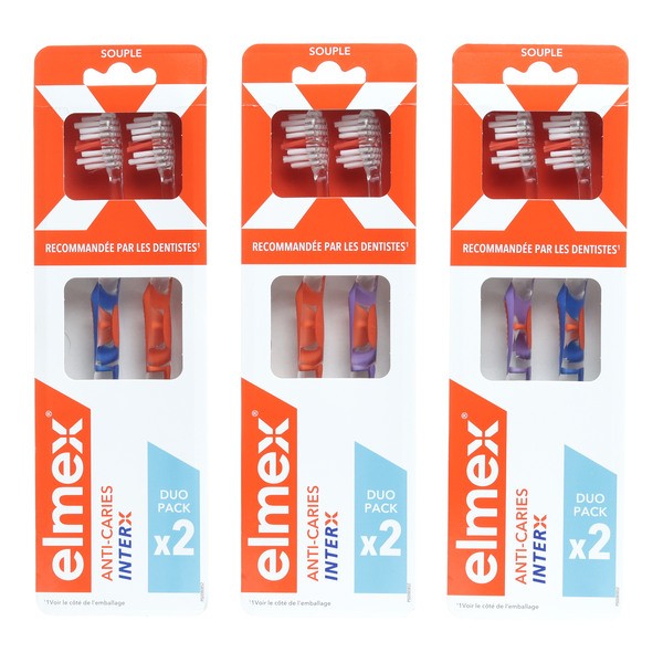 Elmex Protection Anti-Caries brosse à dents souple
