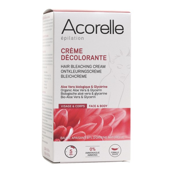 Acorelle Crème décolorante visage et corps