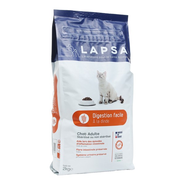 Lapsa Croquettes Chat adulte Digestion facile