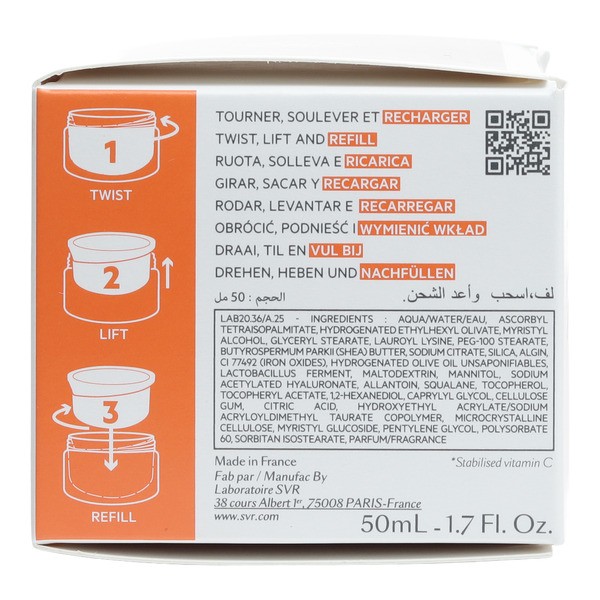 SVR C20 Biotic crème uniformisante lissante