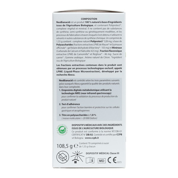 Aboca NeoBianacid comprimés à sucer Citron