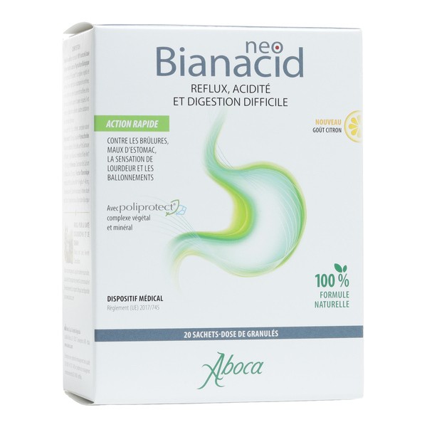 Aboca NeoBianacid sachets dose citron
