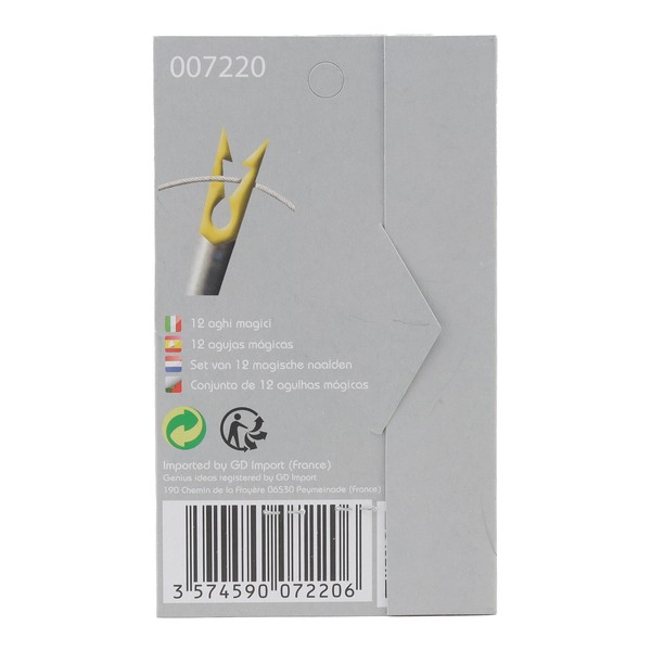 Aiguilles magiques x12