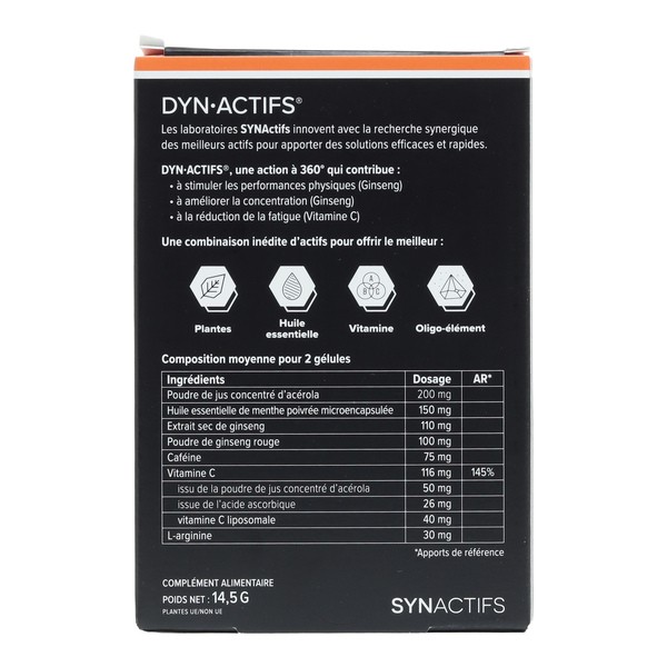Aragan Dyn Actifs gélule