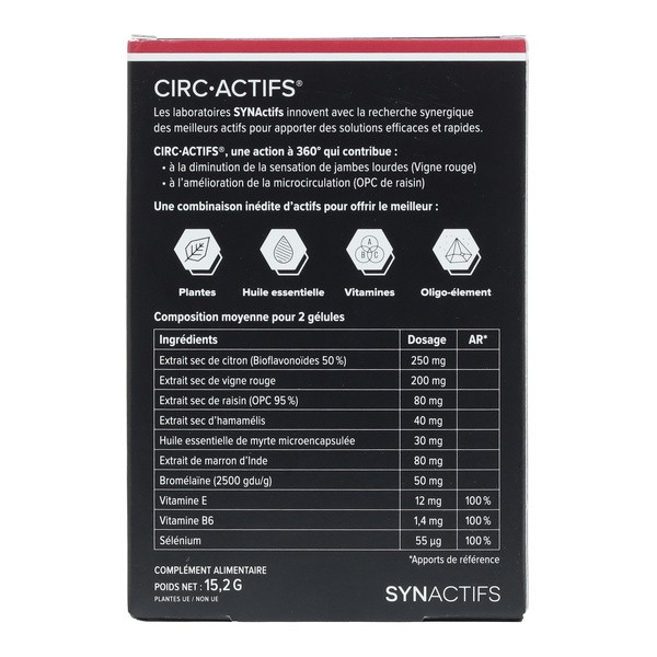 Aragan Circ Actifs gélules