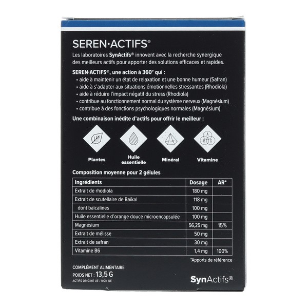 Aragan Seren Actifs gélules