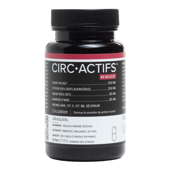 Aragan Circ Actifs gélules