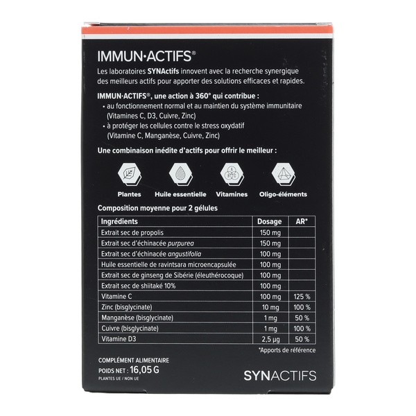 Aragan Immun Actifs gélule