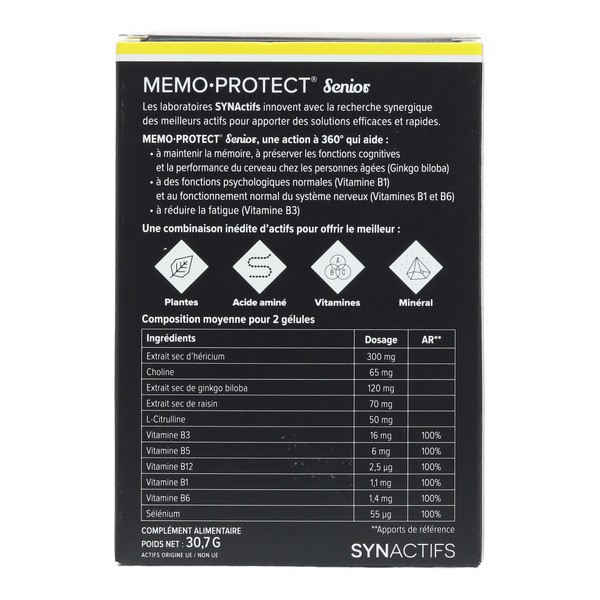 Aragan Memo Protect Senior gélule
