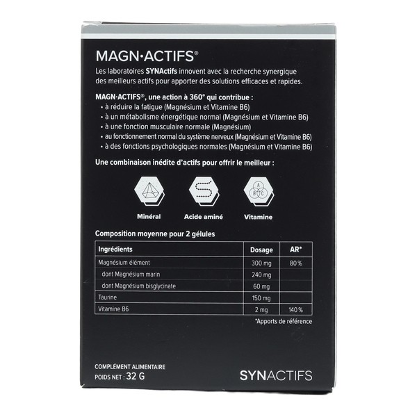 Aragan Magn Actifs gélules