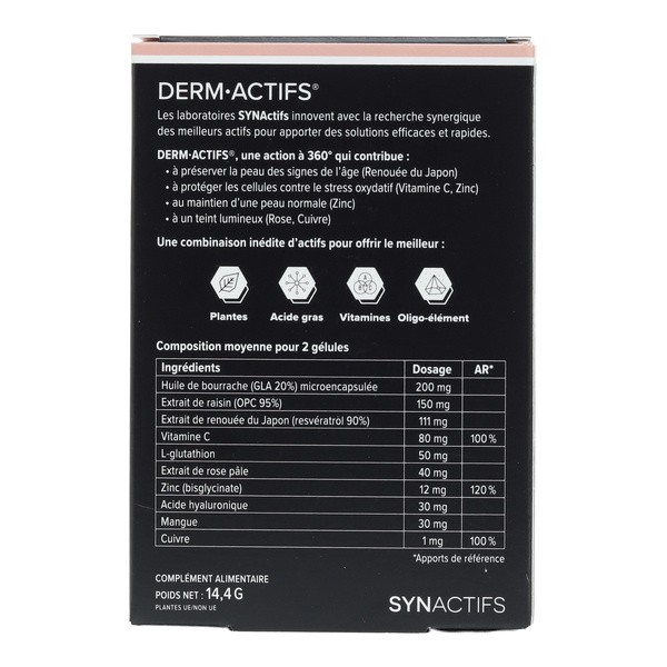 Aragan Derm Actifs gélules