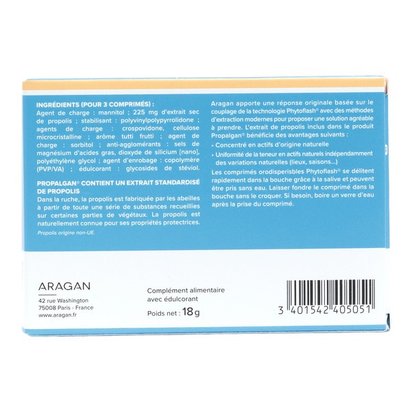 Aragan Propalgan comprimés