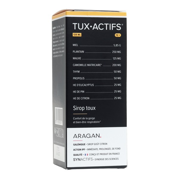 Aragan Tux Actifs 12+ sirop