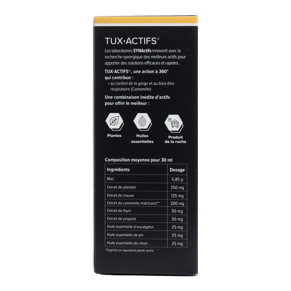 Aragan Tux Actifs 12+ sirop