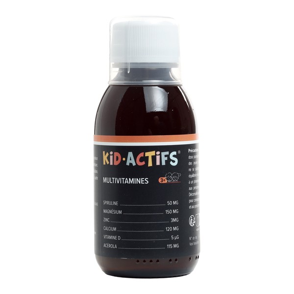 Aragan Kid Actifs Multivitamines 3+ sirop