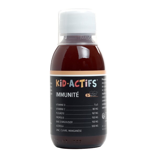 Aragan Kid Actifs Immunité sirop