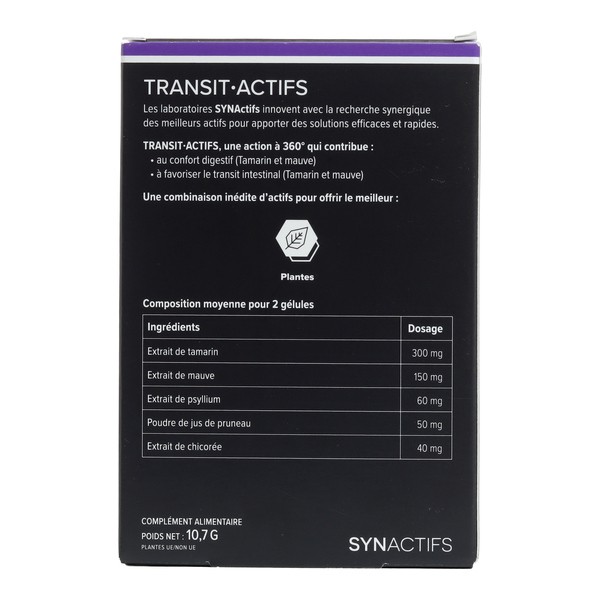 Aragan Transit Actifs gélules