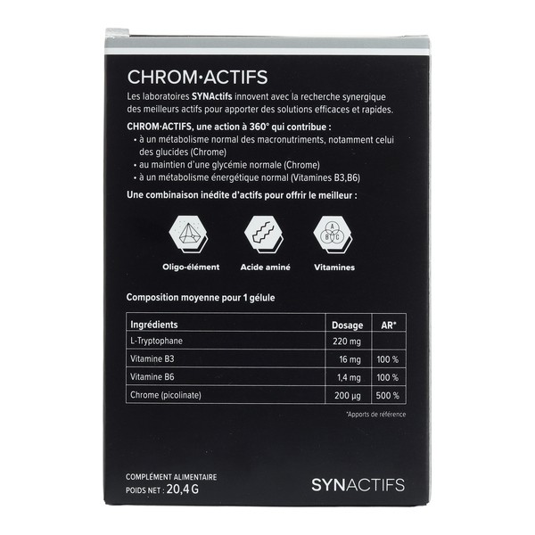 Aragan Chrom Actifs gélules