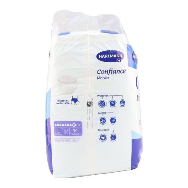 Confiance Mobile Slip Absorption 8G