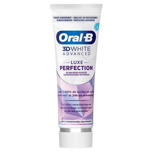 Oral B 3D White Advanced Luxe Perfection dentifrice