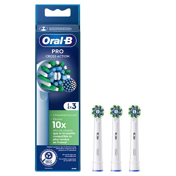 Oral B Cross Action Pro recharge brosse à dents électrique