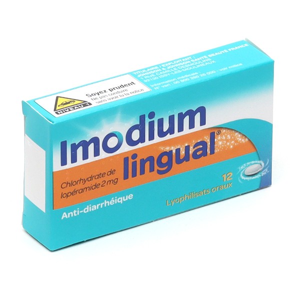Imodium Lingual anti diarrhée