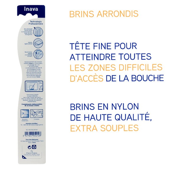 Inava Chirurgicale brosse à dents 15/100