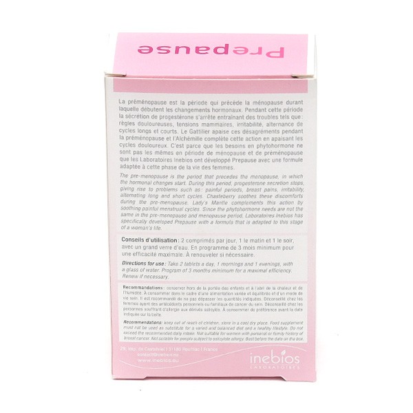 Prepause comprimés